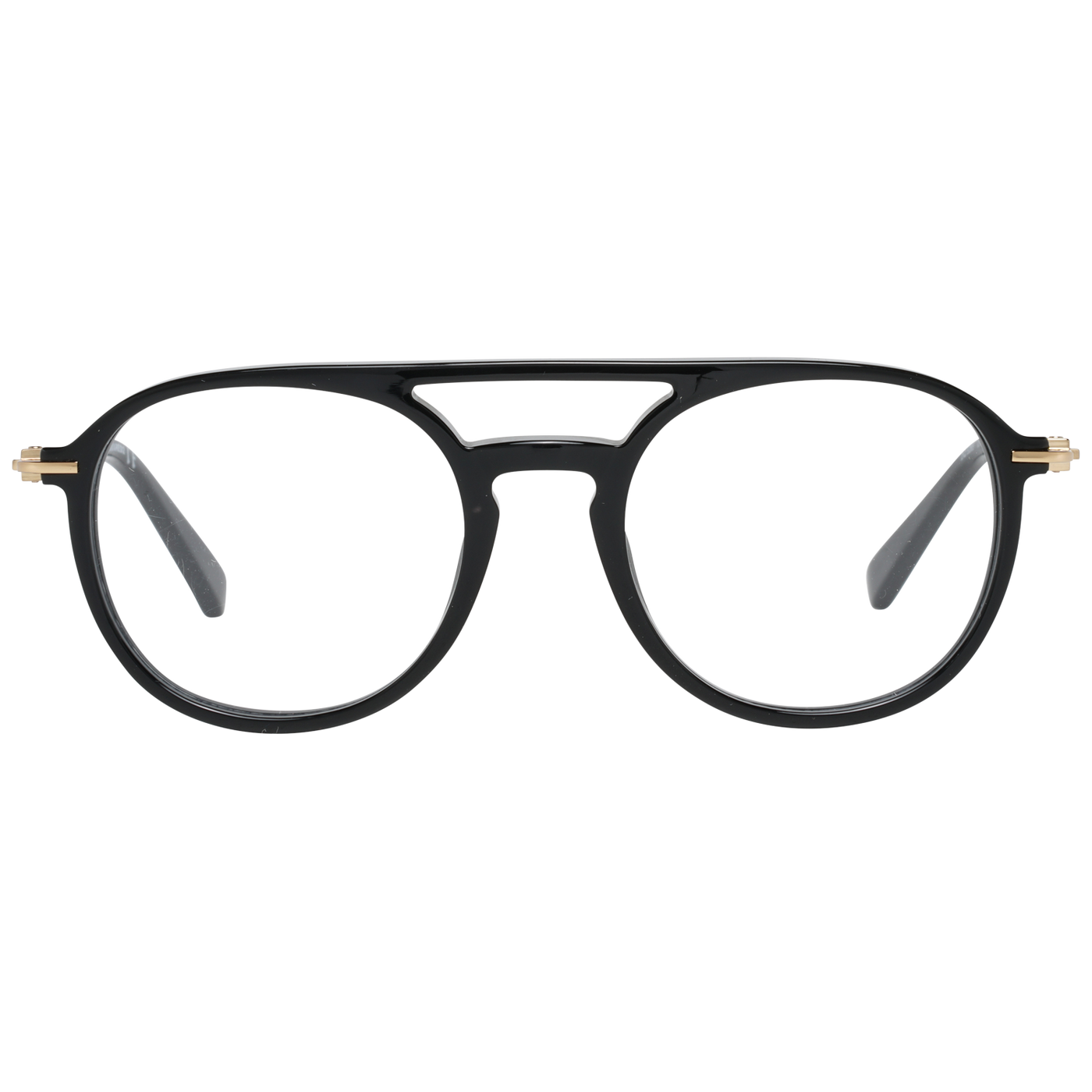 Sleek Black Full-Rim Designer Eyewear