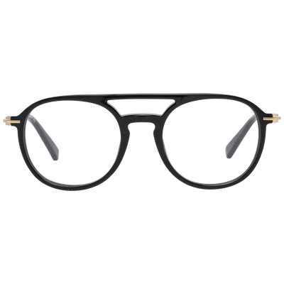 Sleek Black Full-Rim Designer Eyewear
