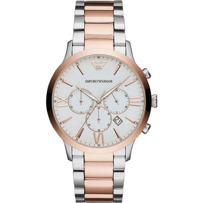 Elegant Two-Tone Timepiece for Men
