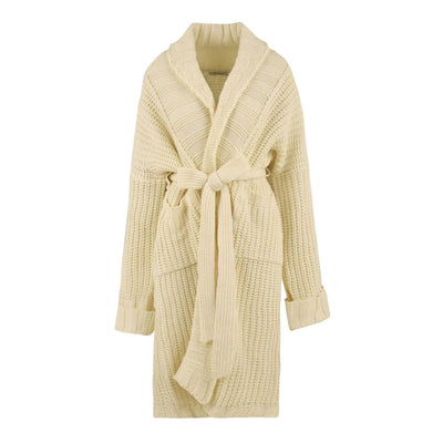 White Marabou Women Cardigan