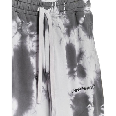 Chic Stone Print Stretch Cotton Trousers