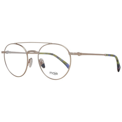 Gold Women Glasses Frame