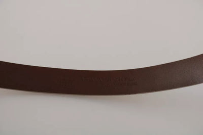 Cream Beige Gold Buckle Waist Leather Belt