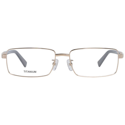 Gold Men Glasses Frame