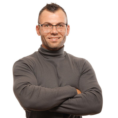 Black Men Glasses Frame
