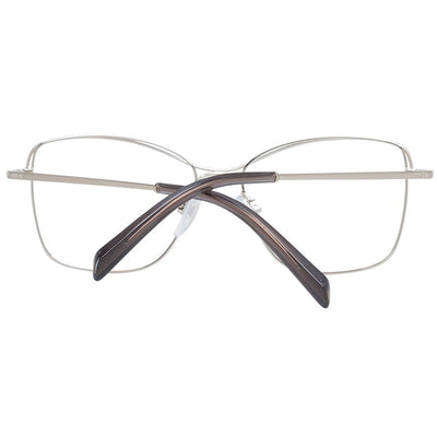 Gold Women Glasses Frame