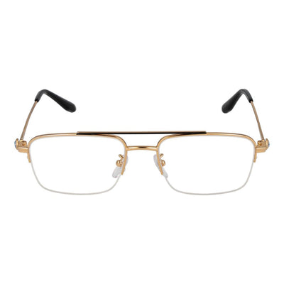 Gold Men Glasses Frame