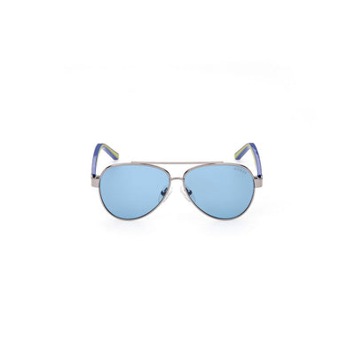 Gray Metal Sunglasses