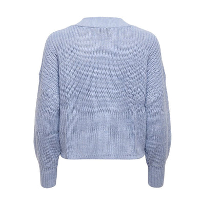 Blue Marabou Cardigan