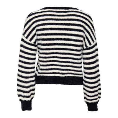 Black And White Marabou Sportswear