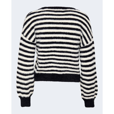 Black And White Marabou Sportswear