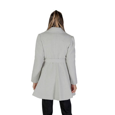 Gray Polyester Coat