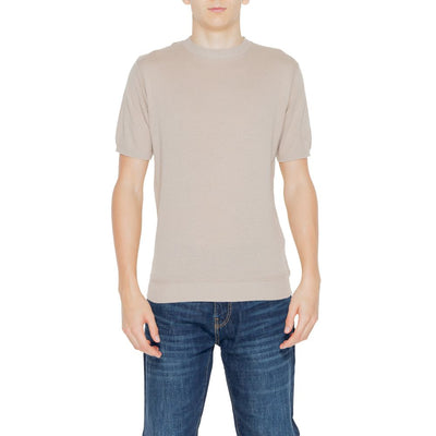 Beige Cotton Sweater