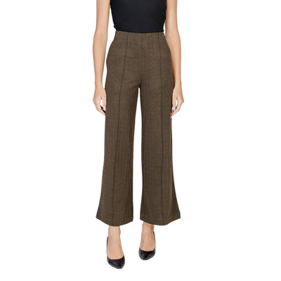 Green Polyester Pant