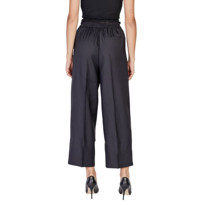 Black Polyester Pant