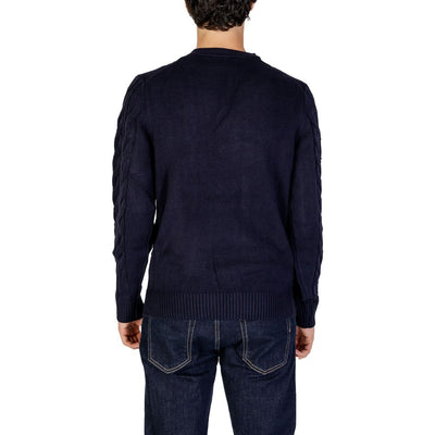 Blue Marabou Sweater