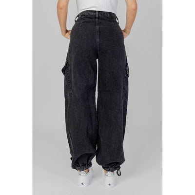 Black Cotton Boyfriend Jean