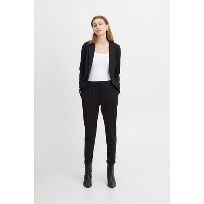 Black Polyester Pant