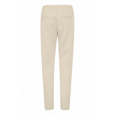 Beige Polyester Pant