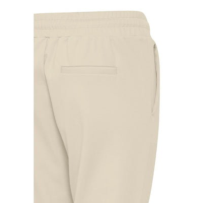 Beige Polyester Pant