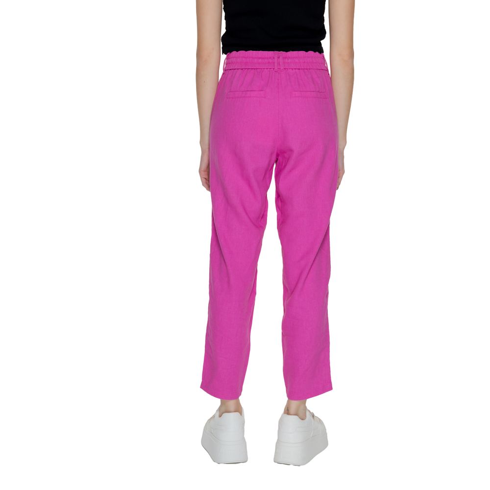 Multicolor Linen Pant