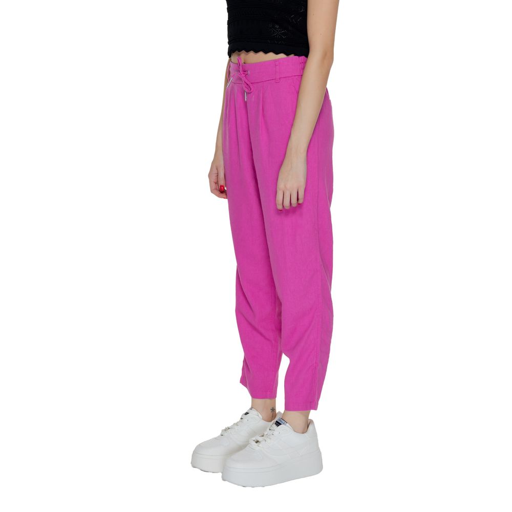 Multicolor Linen Pant