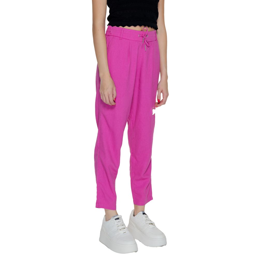 Multicolor Linen Pant