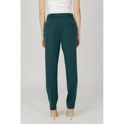 Green Polyester Pant