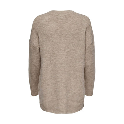 Beige Marabou Sweater