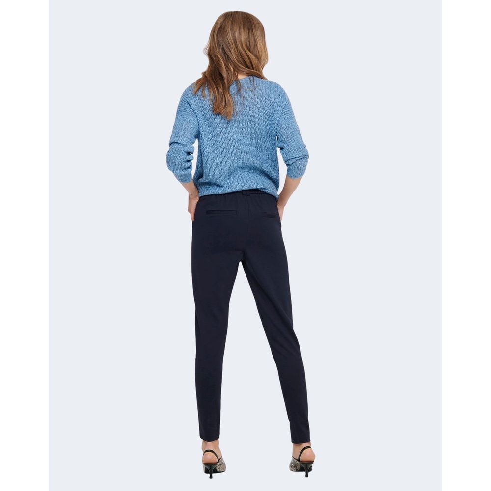 Blue Viscose Pant