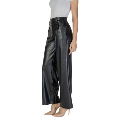 Black Polyester Pant