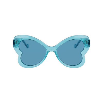 Blue Injected Sunglasses
