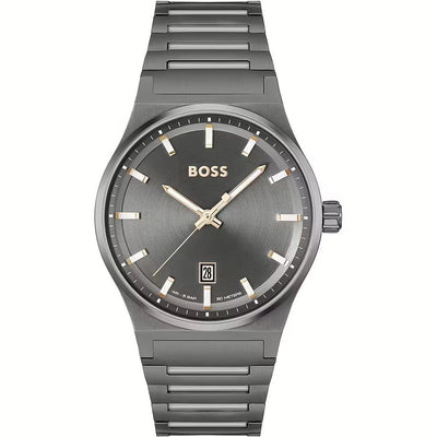 Gray Stainless Steel Watch