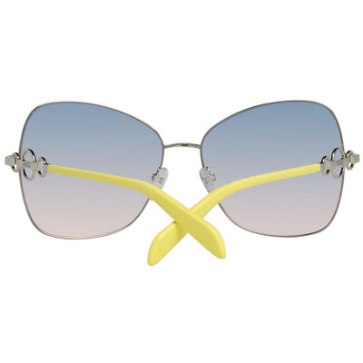 Gray Metal Sunglasses