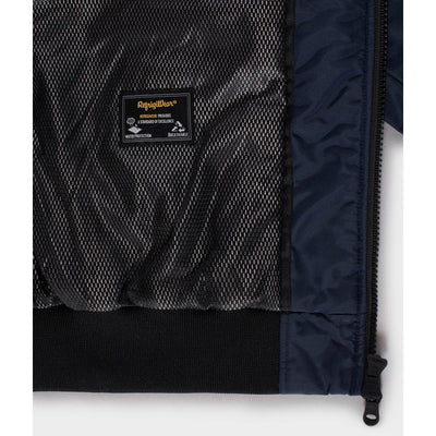 Blue Polyamide Men Jacket