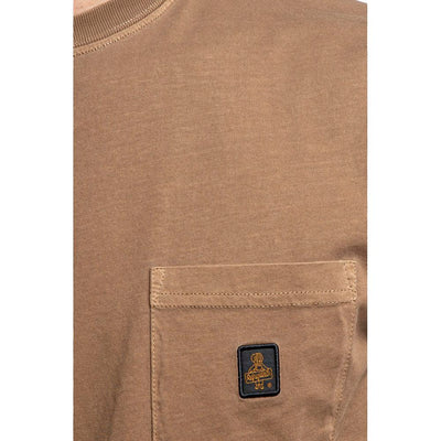 Brown Cotton T-Shirt