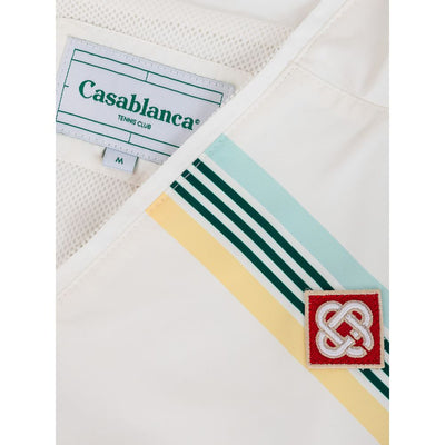 White Polyester Sweatshirt