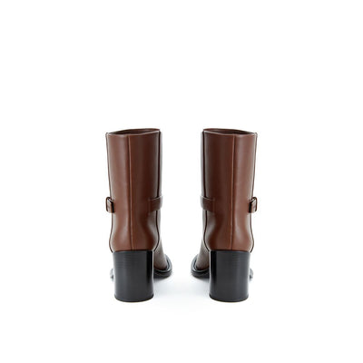 Brown Leather Boot