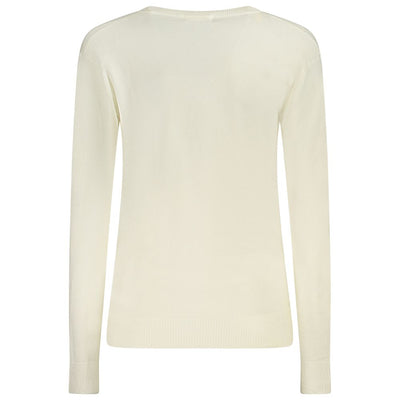 White Viscose Sweater