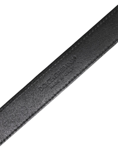 Multicolor Jacquard Leather Logo Buckle Belt