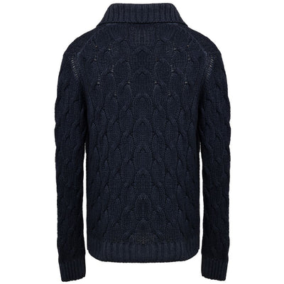 Blue Cashmere Cardigan