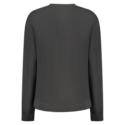Black Polyester Women Sweater