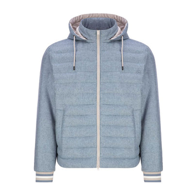 Blue Silk Jacket