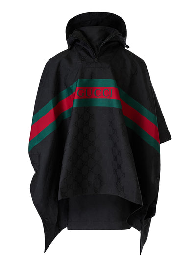 GG Jacquard Nylon Coat