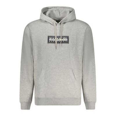 Gray Cotton Men Sweater