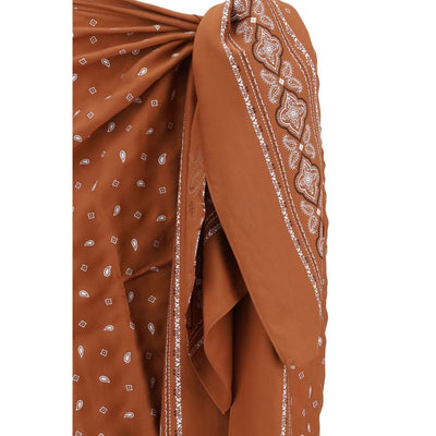 Bandana pattern pareo Skirt