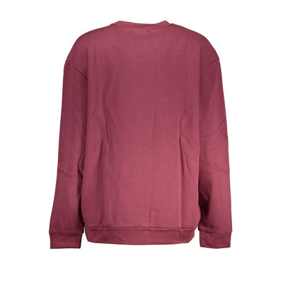 Purple Cotton Women Sweater