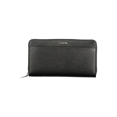 Black Polyethylene Women Wallet