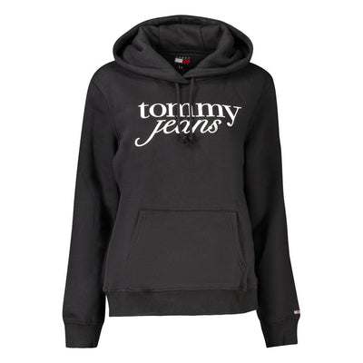 Black Cotton Women Sweater
