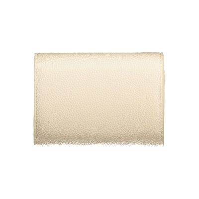 Beige Polyethylene Wallet